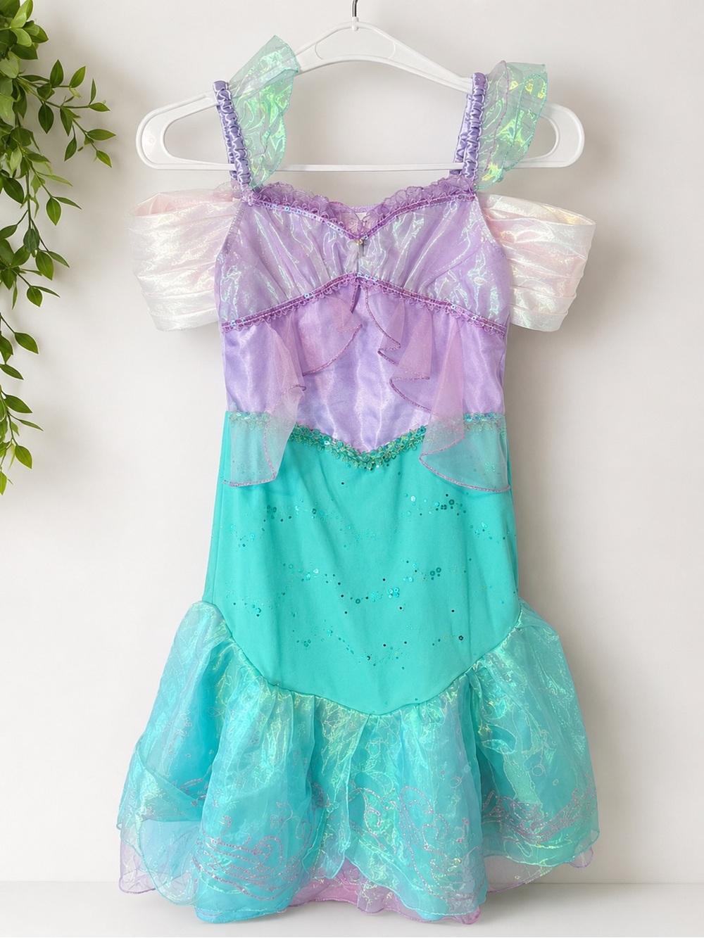 Disney Lavender & Aqua Mermaid Costume Dress